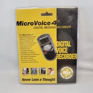 Grabadora de mensajes digitales Micro Voice 4 #B15 nueva sellada MicroVoice - Imagen 1 de 4