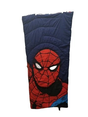 Marvel Spider-Man Difícil de Encontrar Niños Saco de Dormir Pottery Barn Niños 57x26 Superhéroe Foto 1 de 4