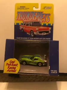 JOHNNY LIGHTNING THUNDER JETS DODGE VIPER COUPE GRÜN - Bild 1 von 2