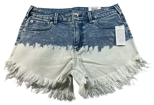 International Concepts Shorts Womens Size 4 Blue Acid Wash Denim New Pockets - Picture 1 of 8