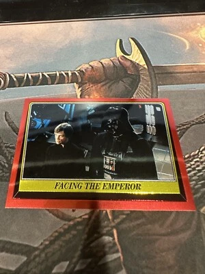 1999 Topps Star Wars Chrome Archives Facing The Emperor Card #84 Luke Skywalker  - Image 1 of 2