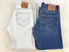 Lot of 2 Vintage Levis 501xx Jeans 90s Denim Jeans Mens Fitting 29/30 Waist