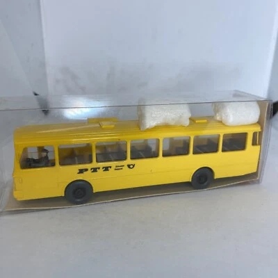 Autobús Wiking HO 1/87 Mercedes-Benz O 305 PTT suizo - raro, de colección Foto 1 de 4