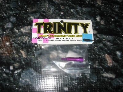 Vintage RC Racing Trinity Large Shock Body Aluminum Purple (1) EV 4030-3P - Image 1 of 2