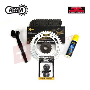 AFAM JT X-Ring Chain and Sprocket Kit to fit Triumph 800 Tiger 2011-2015 - Picture 1 of 2