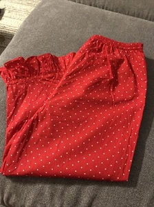 BOUTIQUE GIRLS SIZE 8 RUFFLE RED WHITE POLKA DOT CHRISTMAS VALENTINES DAY - Picture 1 of 4