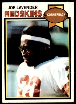 1979 TOPPS JOE LAVENDER . WASHINGTON REDSKINS #31 - Image 1 of 2