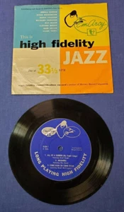 1954 Hi Fi Demo Record This Is High Fidelity Jazz EmArcy D-EM-1 Garner Vaughan + - Picture 1 of 1