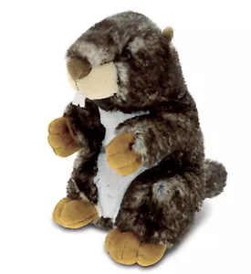 Peluche Marmotta DolliBu - Peluche Marmotta Marrone Pelliccia Morbida - 8,5" - Foto 1 di 3