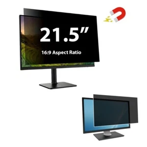 Filtre écran de confidentialité ordinateur 21,5 pouces pour moniteur écran large 16:9 anti éblouissement - Photo 1/6