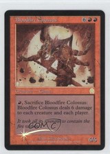 2001 Magic: The Gathering - Apocalypse Foil Bloodfire Colossus #55 n0n