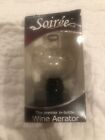 Soiree Premier In-Bottle Wine Aerator Blown Hand-Crafted Glass Open Box Decanter
