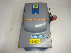 Square D H322a Fusible Safety Switch 60amp 240vac - Picture 1 of 10