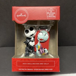 HALLMARK 2020  Red Box JACK SKELLINGTON & SALLY Nightmare Before Christmas NEW - Picture 1 of 7