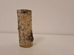 Birkenstamm H: 15 cm, Ø 4 - 6 cm | Deko | naturbelassen Birkenast, Bastelholz - Bild 1 von 4