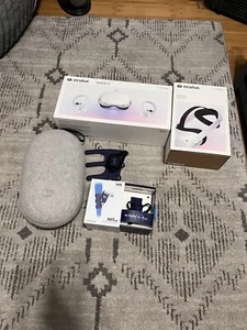 Oculus Quest 2, With Pro-strap, And Carrying, 128g And OG All. Package Deal! - Picture 1 of 24