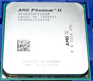 AMD Phenom II X2 B59 3.4GHz 2x512KB/6MB L3 Socket AM3 Dual-Core CPU Processor - Picture 1 of 4