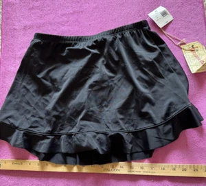 Jamaica Bay Ruffle-Hem Skirted Swim Bottoms Size 14 New Msrp $44.00 - Picture 1 of 5