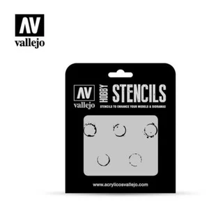 Vallejo Stencils Oil Drum Marking AFV002 - Picture 1 of 2