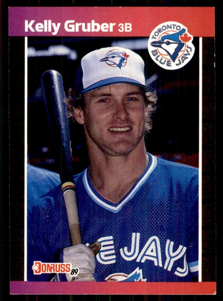 1989 Donruss Kelly Gruber Toronto Blue Jays #113 - Image 1 of 2