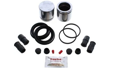 Per Ford Focus II ST ANTERIORE L&R Kit Riparazione Guarnizione Pinza Freno e Pistone Ricostruzione - Immagine 1 di 3