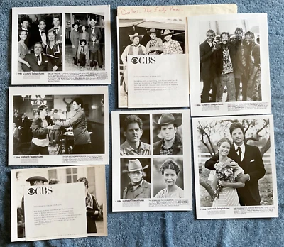 "Dallas The Early Years"  1986 Press Kit 7 Photos  Hoyt Axton - Image 1 of 4
