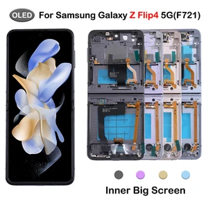 OLED per Samsung Galaxy Z Flip4 5G F721W Display LCD Schermo Assemblaggio Ricambio - Foto 1 di 33