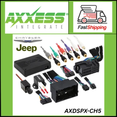 KIT AXXESS AXDSPX-CH5 / DSP PARA VEHÍCULOS SELECTOS CHRYSLER / JEEP 2014-UP **NUEVO** Foto 1 de 4