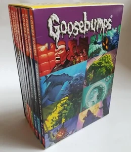 Die Gänsehaut Sammlung 2 Schachteln Set mit 8 Büchern R. L. Stine Scholastic - Bild 1 von 10