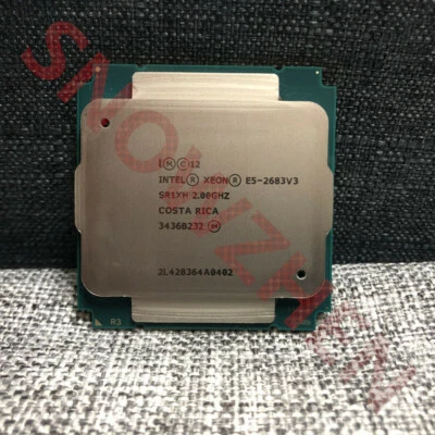 Intel Xeon E5-2683 V3 CPU 14-Core 28-Thread 2.0GHz 35M 120W LGA 2011-3 Processor - Image 1 of 2