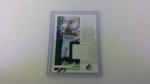 Peyton Manning 2003 SP Auténtico Juego Usado Patch Colts - Imagen 1 de 3