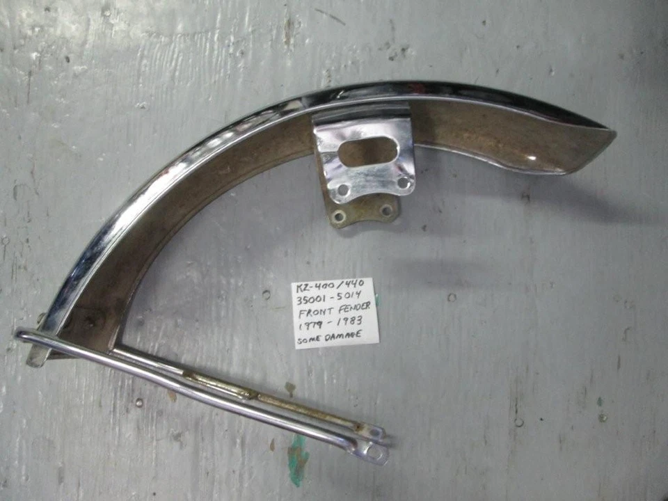 Guardabarros delantero Kawasaki KZ400-440LTD Foto 1 de 4