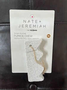 Nate + Jeremiah Natural Pumice Chew For Small Animals rabbit guinea rat hamster - Picture 1 of 6