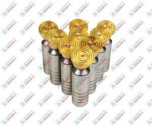 Komatsu HPV160 Scarpe Pistone 708-27-13314 Set di 9 pz - Foto 1 di 2