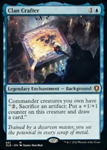 [1x] Clan Crafter - Foil Near Mint, English Commander Legends: Battle For Baldur - Picture 1 of 1