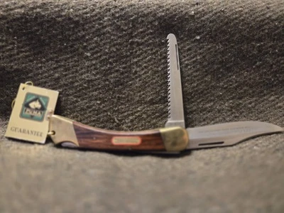 Puma Germany  1971 Game Warden 971 double lockback Knife W/ box  - Image 1 of 4