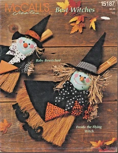 Best Witches - SEWING PATTERN - Flying Bewitched Halloween - Uncut - Picture 1 of 2