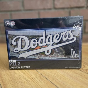 SEALED: Los Angeles Dodgers Foco PZLZ 500 Pieces Jigsaw Puzzle MLB Merchandise - Picture 1 of 7
