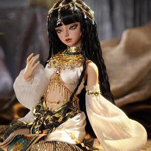 Muñeca desnuda 1/4 BJD muñeca maquillaje facial Wajit cuerpo serpiente mitología egipcia niñas juguete - Imagen 1 de 9