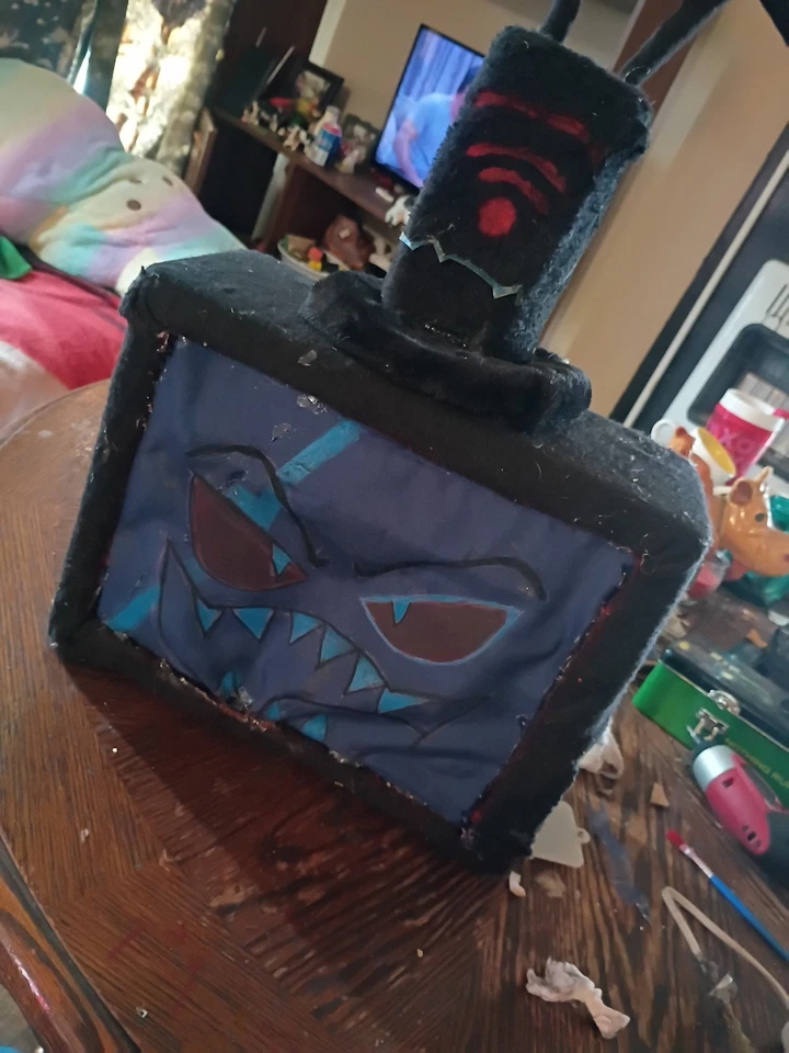 Hazbin Hotel Vox Cosplay Disfraz Uniforme Adulto Halloween Conjunto Completo Foto 1 de 4