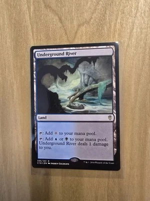 Underground River - #335/351 (NM) Commander 2016 C16 Magic MTG - Regular - Image 1 of 2