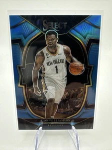 2022-23 Panini Select - Concourse Zion Williamson #24 Light Blue Prizm /299 - Picture 1 of 3