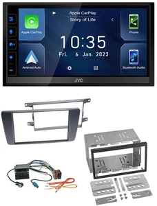 JVC DAB Bluetooth MP3 USB 2DIN Autoradio für Skoda Octavia 04-13 Scout 06-12 - Bild 1 von 10