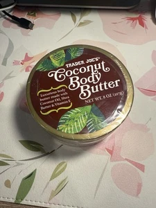 Trader Joe's Coconut Body Butter 8 oz NEW - Picture 1 of 6