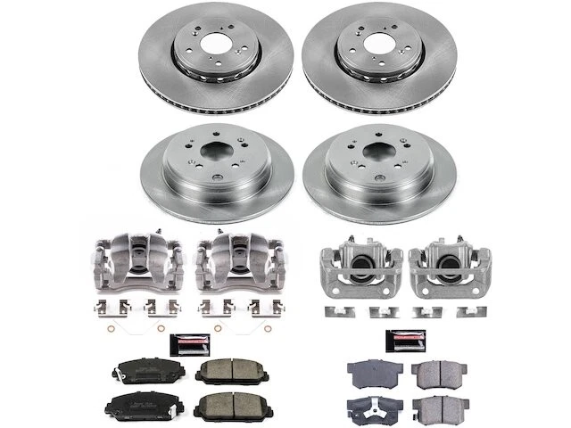 Kit de pastillas de freno delanteras y traseras y rotor para Acura RDX 2013-2018 2014 2015 VZ233TF Foto 1 de 1