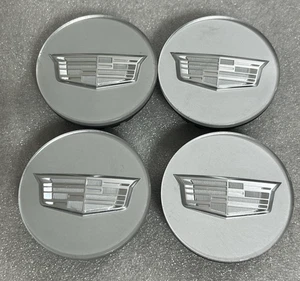 GENUINE OEM GM Cadillac center caps 9597375 , 9595439 Set of 4 - Picture 1 of 7