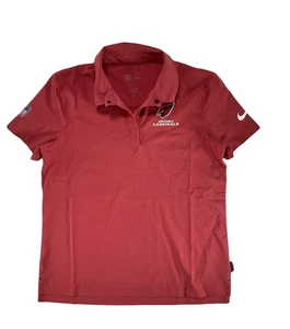 Nike On Field Performance Polo Arizona Cardinals Football NFL Dri Fit Womens M - Picture 1 of 7