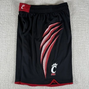 Adidas Men’s Large Cincinnati Bearcats Black 11” Basketball Athletic Shorts - Picture 1 of 6