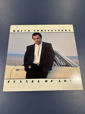 Bruce Springsteen Tunnel Of Love 1987 Vinyl Record Columbia VG One Step Up + - Image 1 of 4