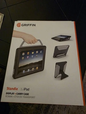 Griffin Standle Black Versatile Standing Display Carry Case for iPad - GB01685 - Image 1 of 4